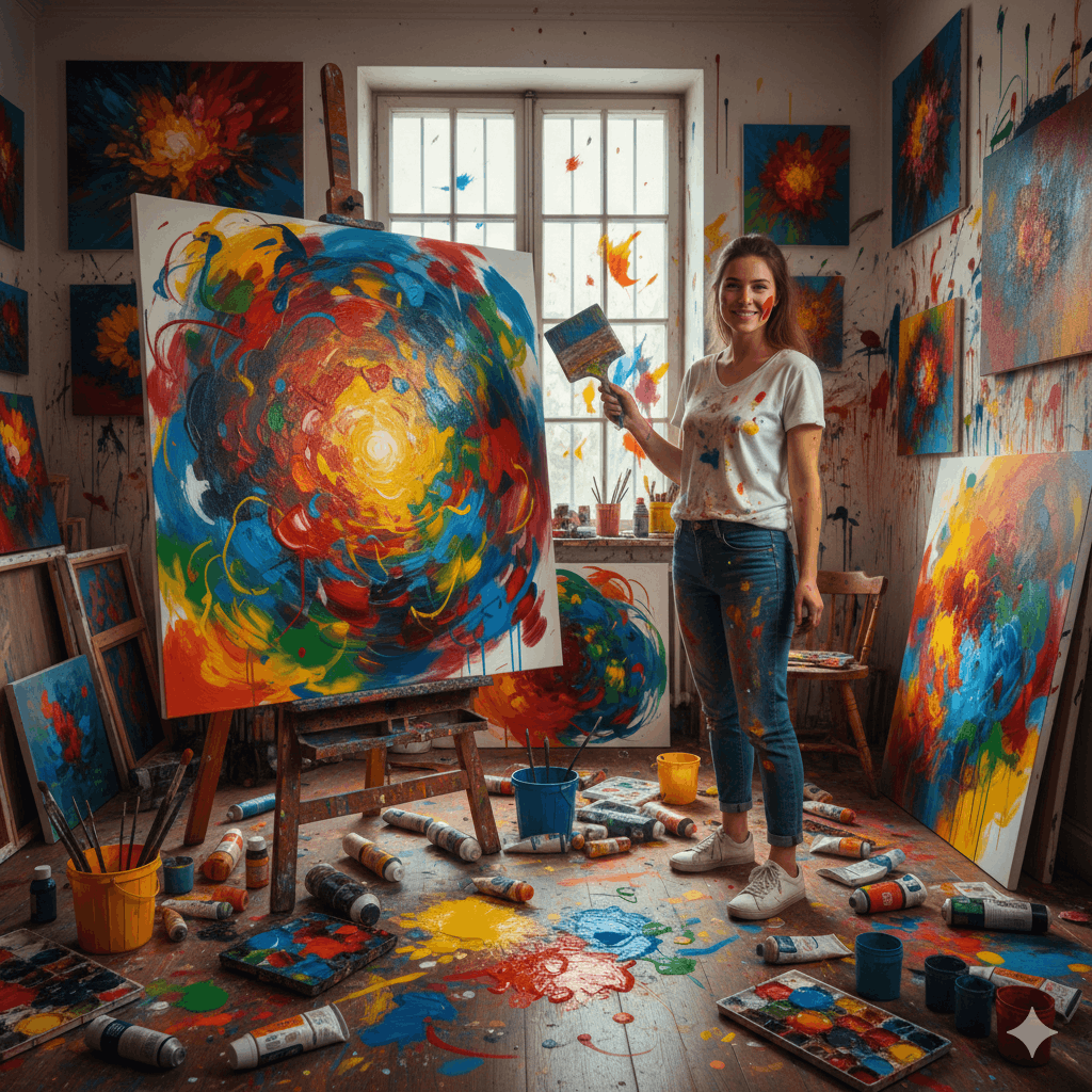 Künstlerin bunte Farben Kunstepoche Fauvismus – Eine Übersicht