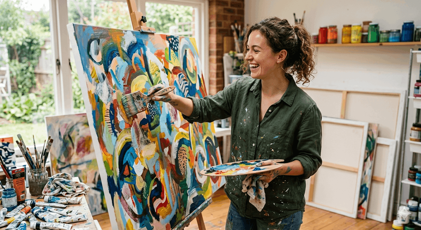 Abstrakte Malerei Ideen 2026