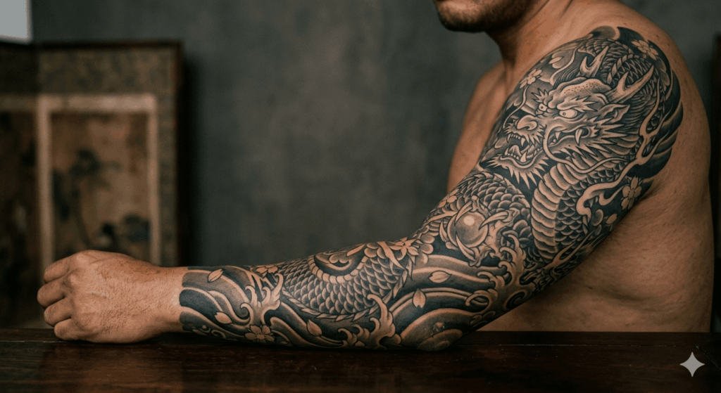 Tattoo Bedeutung Japanischer Drache 2026 – Symbolik, Kultur und Stil