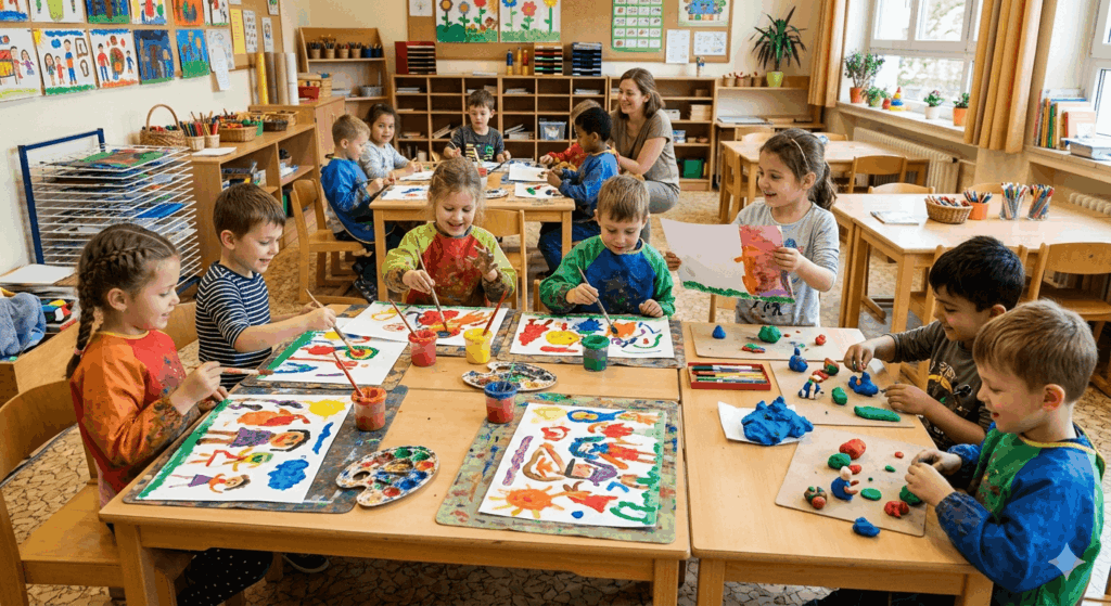 Kunst Ideen Klasse 1 2026 – Kreative, einfache und kindgerechte Unterrichtsideen