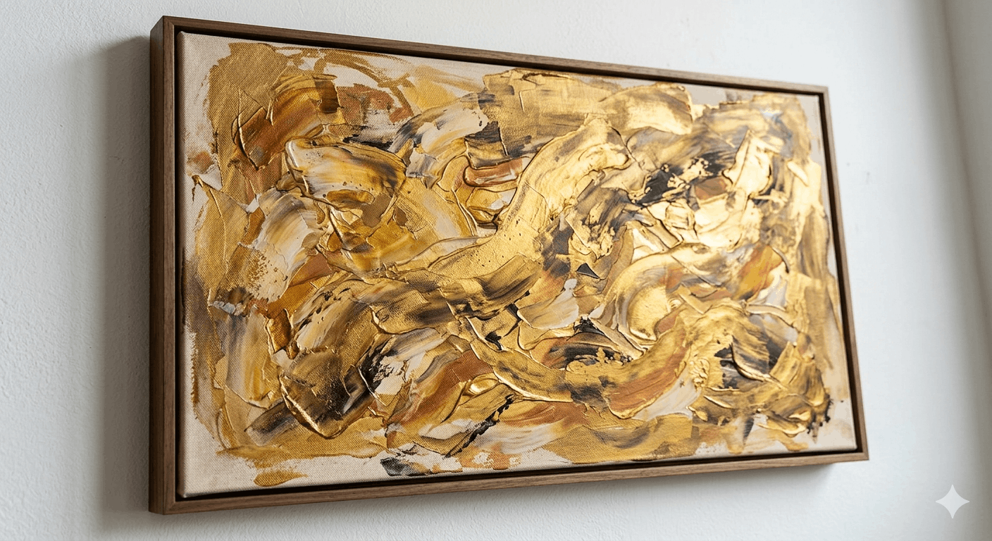 Acryl Gemälde Gold Ideen 2026 Moderne Inspiration für glänzende Kunstwerke